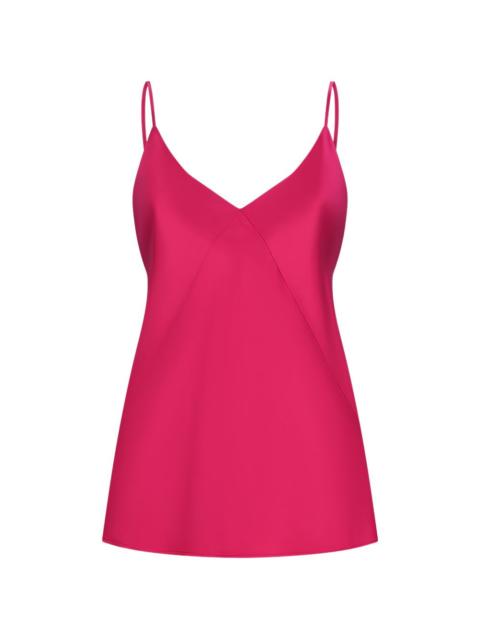 Max Mara silk satin top