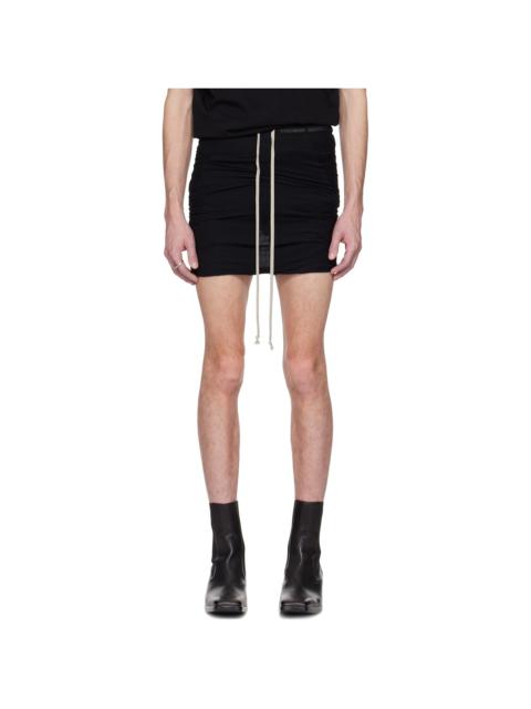 Rick Owens Black Hollywood Buds Shorts