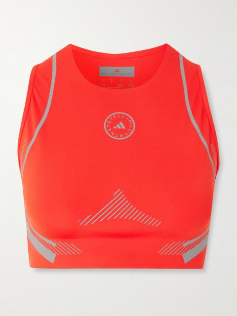 adidas Truepace Stretch Recycled-jersey Sports Bra
