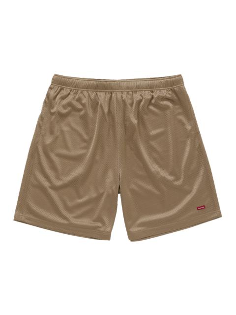 Supreme Supreme Small Box Baggy Mesh Short (SS25) Brown