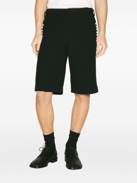 Comme des Garçons Homme Plus button-embellished shorts