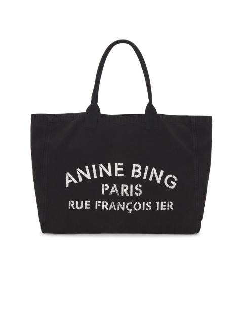 ANINE BING Leo Canvas Tote