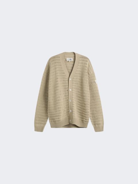 MM6 Maison Margiela Cardigan Dune