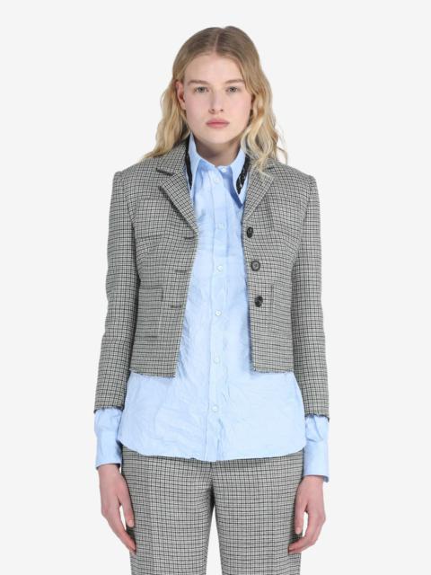 N°21 CHECKED TAILORED JACKET