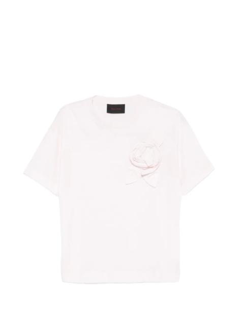 Simone Rocha Fitted Pressed Rosette T-Shirt