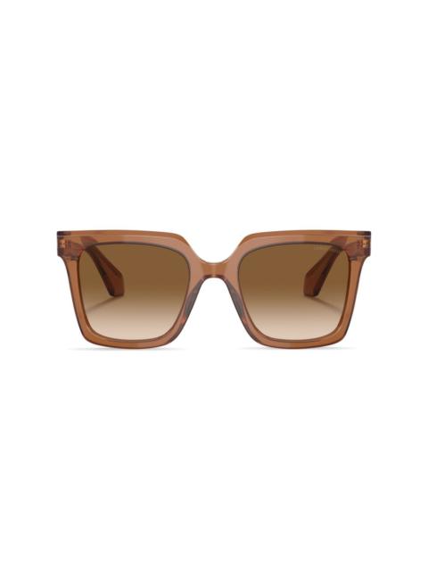 GIORGIO ARMANI square-frame gradient sunglasses