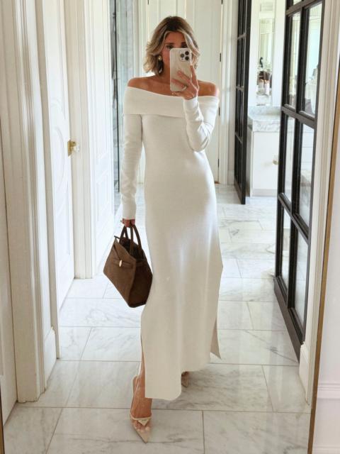 Splendid Splendid x @Cellajaneblog Off-the-Shoulder Sweater Dress