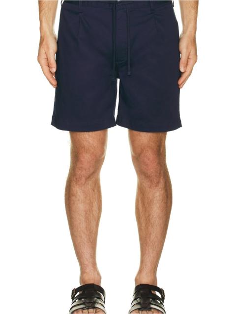 onia Garment Dye Cotton Drawstring Shorts