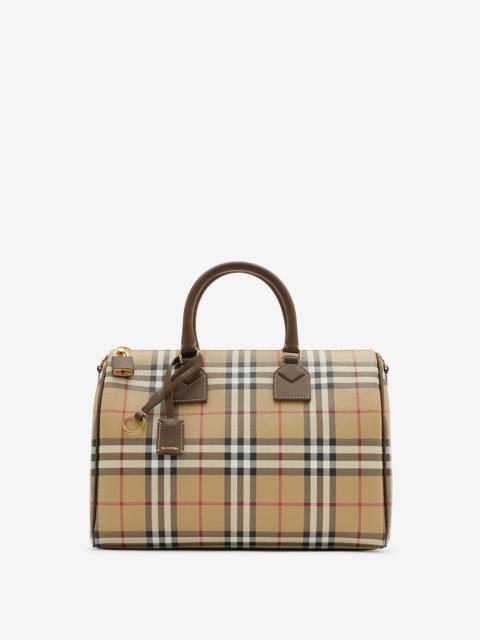 Burberry Medium Check Bowling Bag