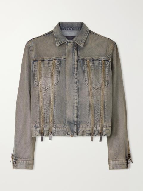 HAIKURE Medea Ziggy Zip-detailed Denim Jacket