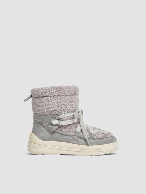 Moncler Insolux Faux Fur & Suede Snow Boots