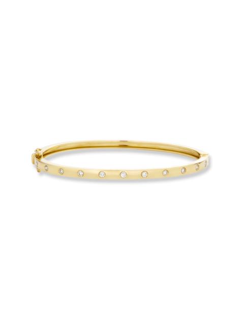 STONE AND STRAND Dainty Together Forever Diamond Bangle