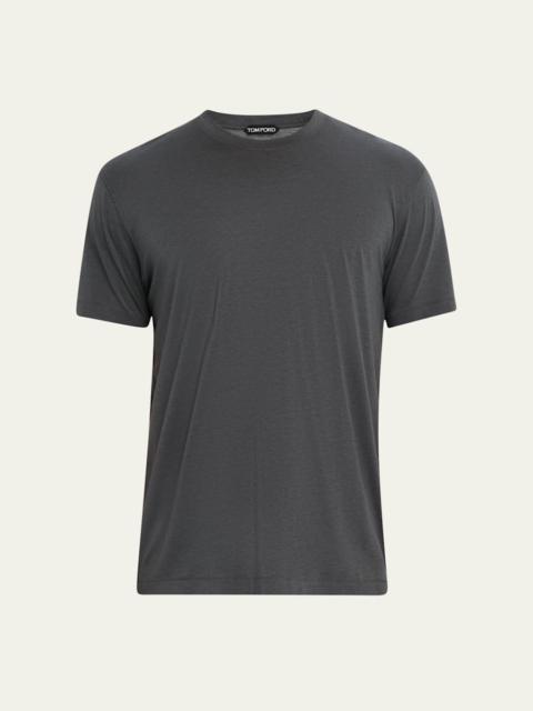 TOM FORD Men's Lyocell-Cotton Crewneck T-Shirt