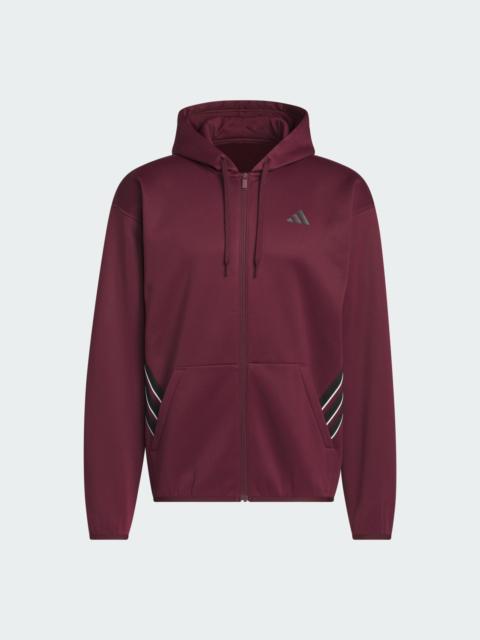 adidas ADIDAS CRAZY WARM FULLZIP HOODIE