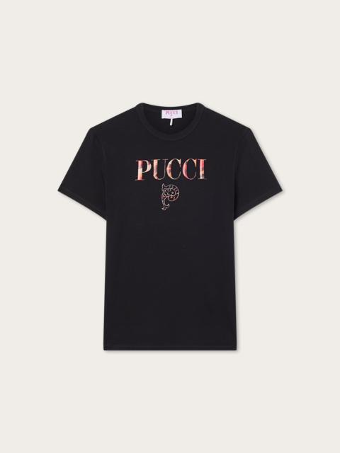 PUCCI LOGO PRINT T-SHIRT