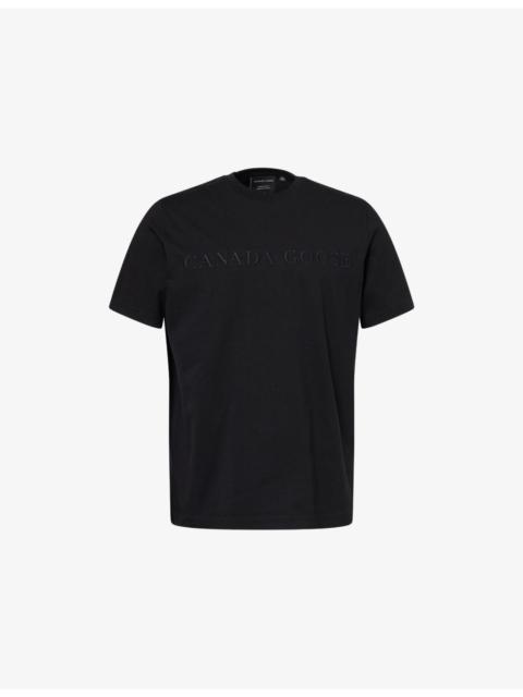 Canada Goose Vantage Logo-Embroidered Cotton-Jersey T-Shirt