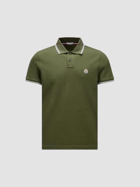 Moncler Logo Patch Polo Shirt