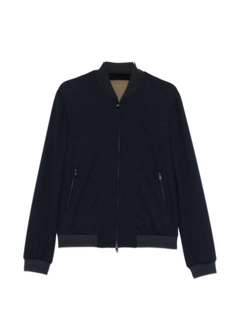 CORNELIANI zip-up bomber jacket
