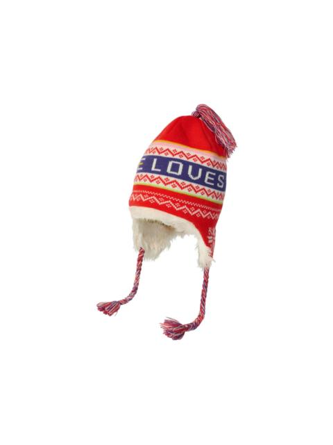 PALACE Palace Loves Me Peruvian Beanie Red