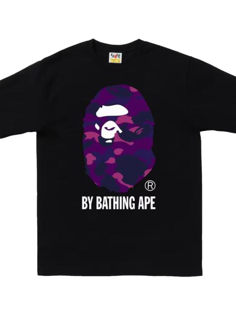 A BATHING APE® Color Camo By Bathing Ape Tee (FW22) "Black / Purple" 1K80 110 019 BLACK PURPLE