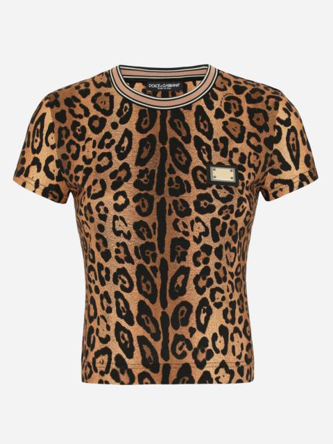 Stella McCartney Stella McCartney Top With Animal Pattern