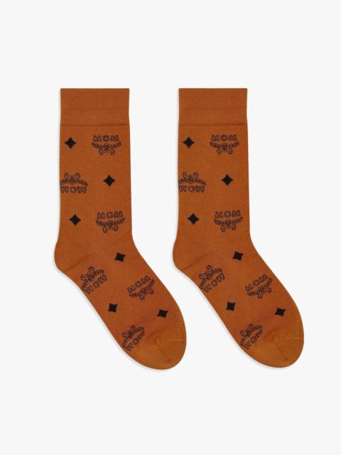 MCM Monogram Knit Socks