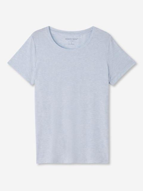 Women's T-Shirt Ethan Micro Modal Stretch Blue