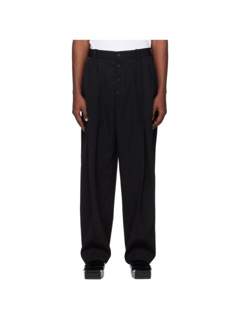 JACQUEMUS Black La Croisière 'The Fernando' Trousers