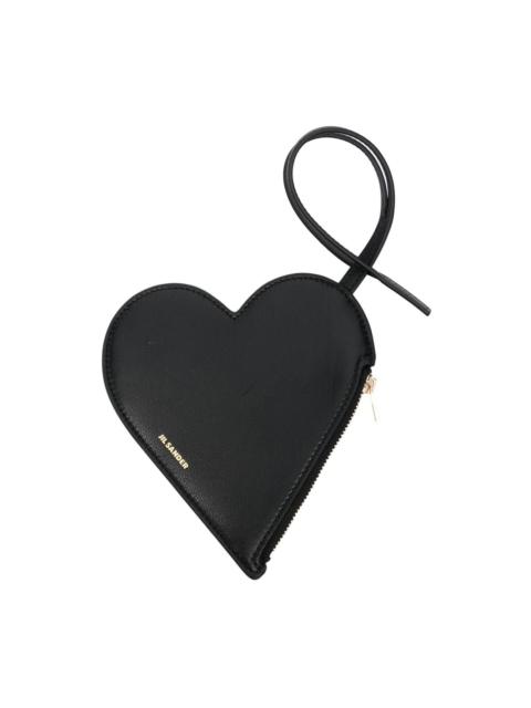 Jil Sander heart-shaped purse