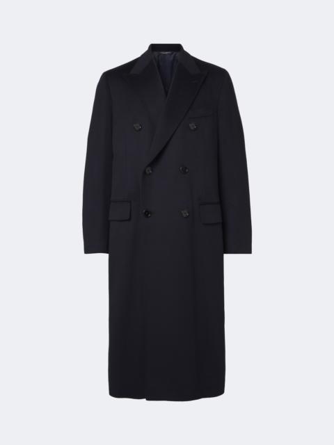 Dolce & Gabbana Double-breasted virgin wool crêpe coat