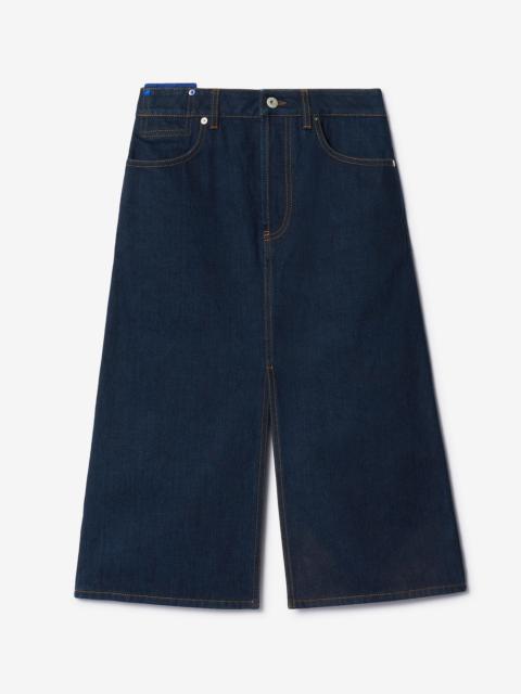 Burberry Heavyweight Denim Skirt