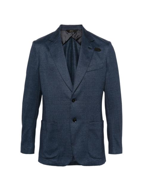 notched-lapels single-breasted blazer