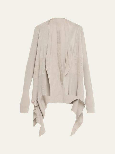 Rick Owens Wrap Asymmetric Cardigan