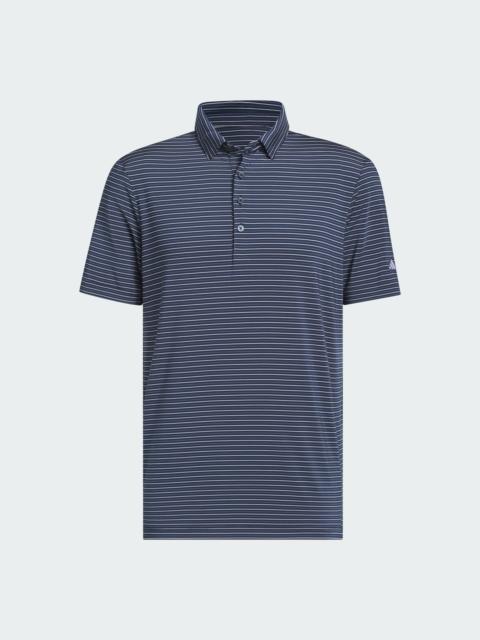 adidas ULTIMATE365+ THREE COLOR STRIPE POLO SHIRT