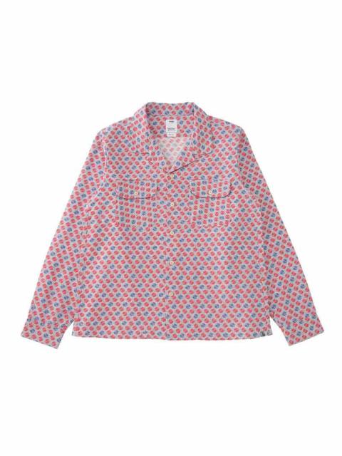 visvim BOOMER KHADI L/S NAVY
