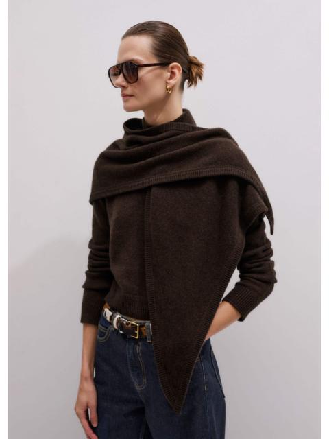 ME+EM Triangle Knit Scarf