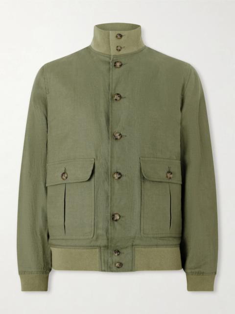Valstar Valstarino Linen Bomber Jacket