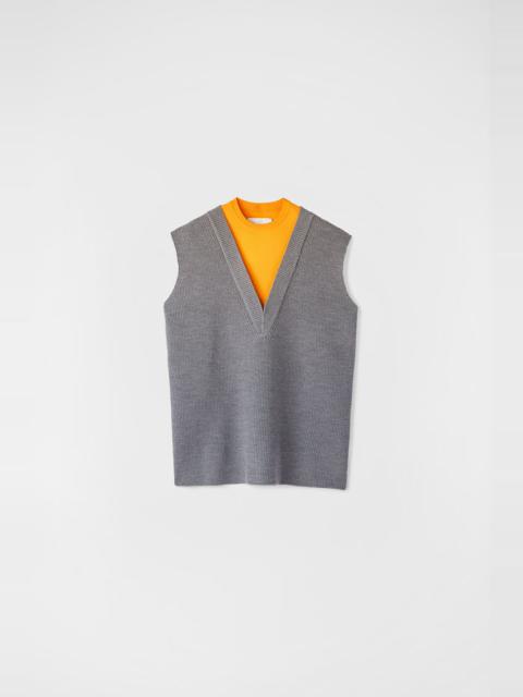 Crew-Neck Vest