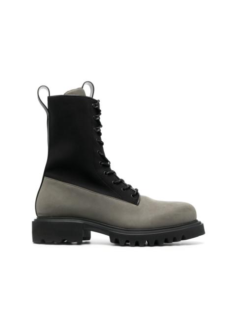 RAINS Show lace-up combat boots