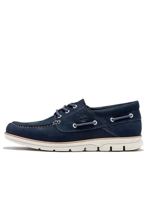 Timberland Timberland Bradstreet 3-Eye Boat Shoes 'Navy' A1HCX019