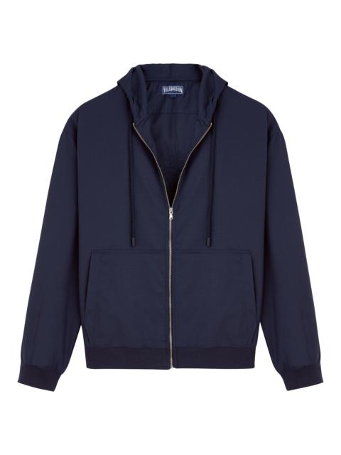 Vilebrequin Men's Tile Wool-Blend Hoodie - Navy Blue