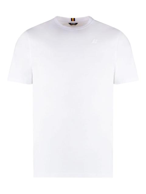 K-WAY logo-patch T-shirt