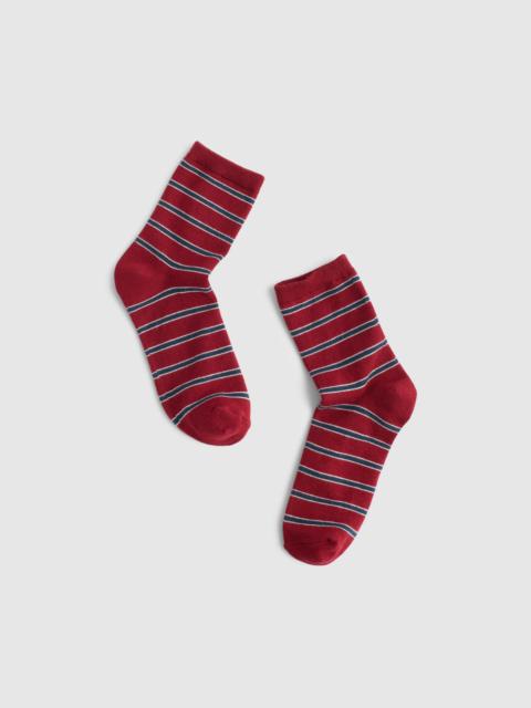 Madewell Mixed-Stripe Ankle Socks