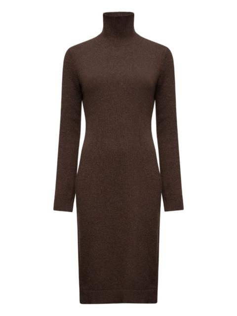 MM6 Maison Margiela high-neck ribbed dress