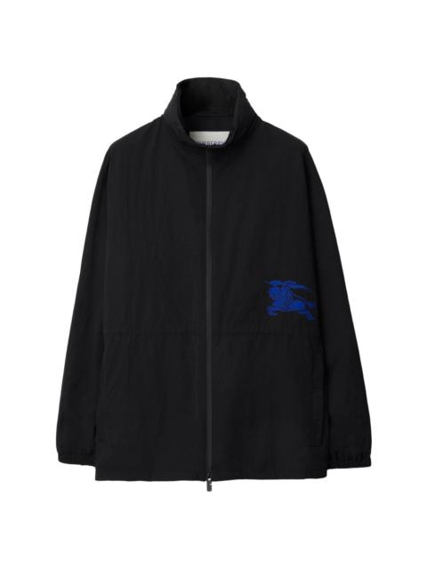EDK-appliquÃ© hooded jacket