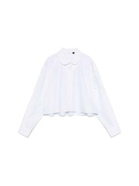 maje cropped shirt