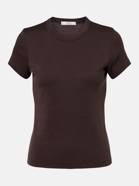 Vince '90s Shrunken cotton-blend T-shirt