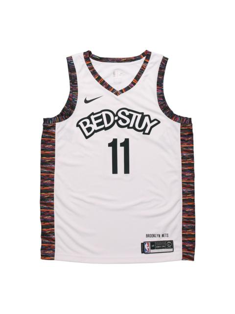 Nike Nike NBA City limited Jersey SW Fan Edition 2019-2020 Season Brooklyn Nets Kyrie Irving 11 White AV4