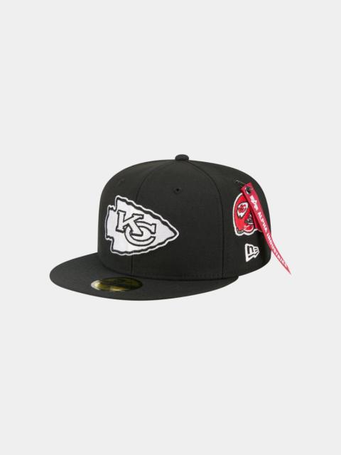 ALPHA INDUSTRIES KANSAS CITY CHIEFS X ALPHA X NEW ERA 59FIFTY FITTED CAP