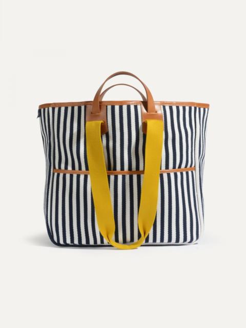 Bleu de Chauffe MÉLINE MUSETTE TOTE BAG  -  SUMMER STRIPES